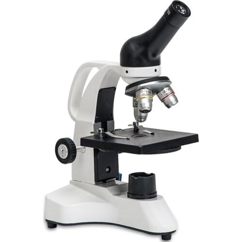 XSP-20H 64X-640X Professional Biological Microscope Up/Down LED Monocular Microscope For laboratory Students Kids Education