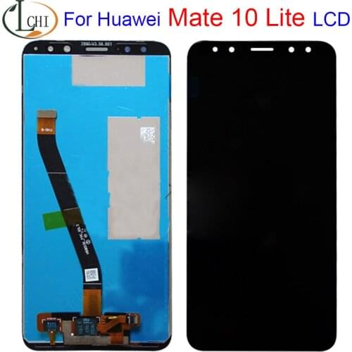5.9" Original Display for HUAWEI Nova 2i LCD Touch Screen with Frame For HUAWEI Mate 10 Lite LCD Nova 2i Display RNE-L21