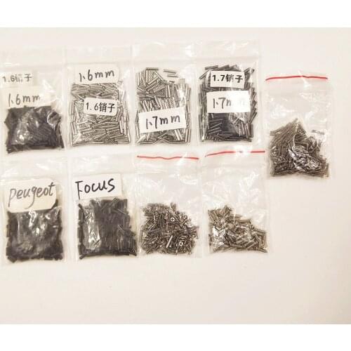 200pcs/lot Car Flip Remote Key Fixed Pins Screws Locksmith Tools Part Repair Accessories Locksmith Tools Supplies