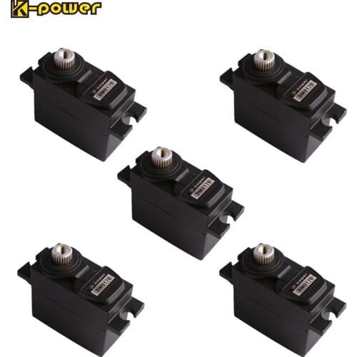 5X K-power DM0170 4.8V-6V 20G 2.2KG/0.09S High Speed Full Metal Gear Micro/Mini Digital Servo for RC Hobby