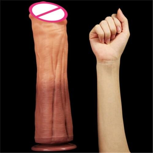 7.5cm Super Huge Anal Dildo Big Butt Plug Anus Dilator Dildo Realistic Adult EroticToys For Woman Man Gay Silicone Sex Products