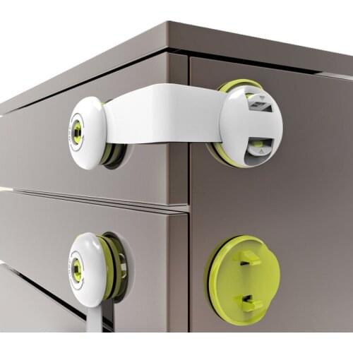 1Piece High Quality Baby Child Safety Lock Lengthen Drawer Cabinet Strap Safety Locks Plastic Protection Baby Care Locks