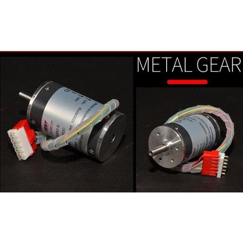 12V DC brushless low noise motor 24V adjustable speed high rotation speed motor forward and reverse motor built-in drive