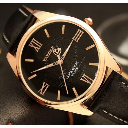 Yazole Mens Watches Top Brand Luxury Quartz Men Watch Fashion Unique Designer Business Gentlemen Clock 2019 Zegarek Meski