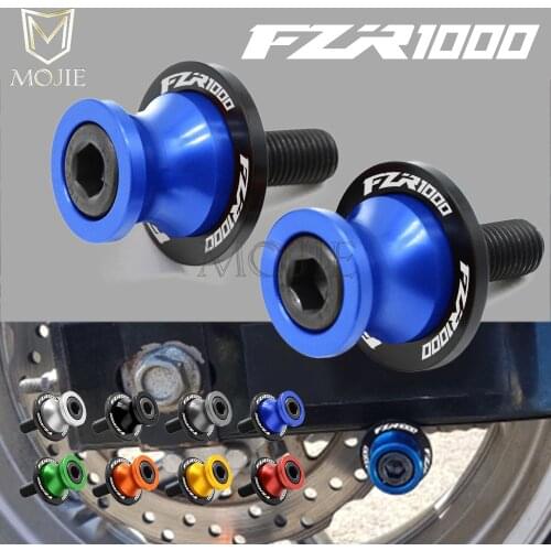 For Yamaha FZR1000 FZR 1000 1991-1995 1992 1993 1994 Swingarm Stand Motorcycle Stand Paddock 10MM Rear Swingarm Sliders Spools