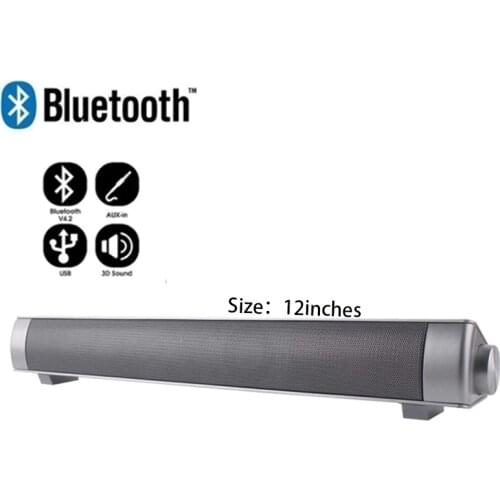 Home theater portable wireless bluetooth speaker for computer TV phone stereo low artillery USB sound bar bluetooth 4.0 speaker