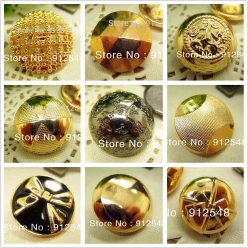 N1711215 , 10pcs Metal buttons, clothing accessories DIY handmade materials , Suit coat buttons, fashion decorative buttons