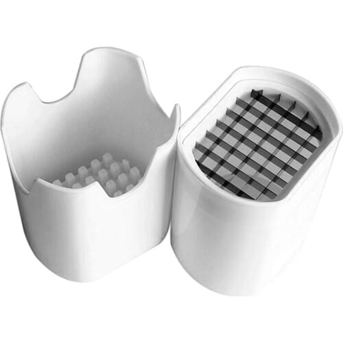 Multifunctional White Cut Slicer French Fry Potato Chip Cutter Kitchen Tool