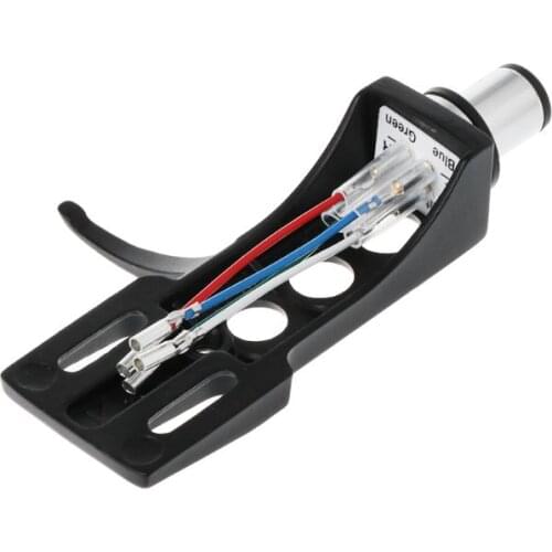 2021 New Turntable Headshell Mount Universal LP Phono Cartridge Replacement Phonograph Head Holder Stylus Lead Wire