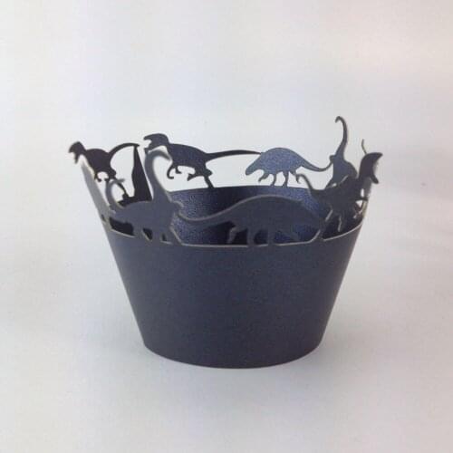 New Arrival Hot Sale Spider Web Witch Castle Cupcake Cake Wrappers Halloween Party Decoration