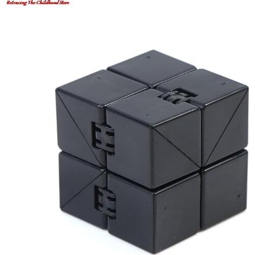 Original Neo Infinity Magic Cube Finger Toy Office Flip Cubic Puzzle Stress Relief Cube Block Educational Toy For Adult Children