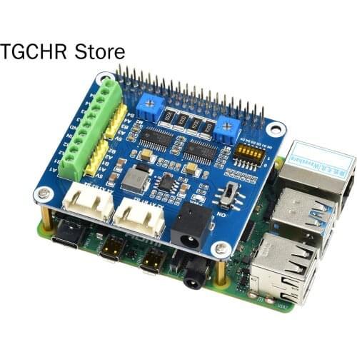 Raspberry Pie Zero W / 3B + / 4B Stepper Motor Drive Board Drv8825 Module Two-way Stepper Motor