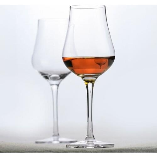 Scottish Standard Scotch Whisky Tastng Goblet Crystal Cup Pure Wheat Whiskey Copita Nosing Glass For Chateau Sommelier Gift Box