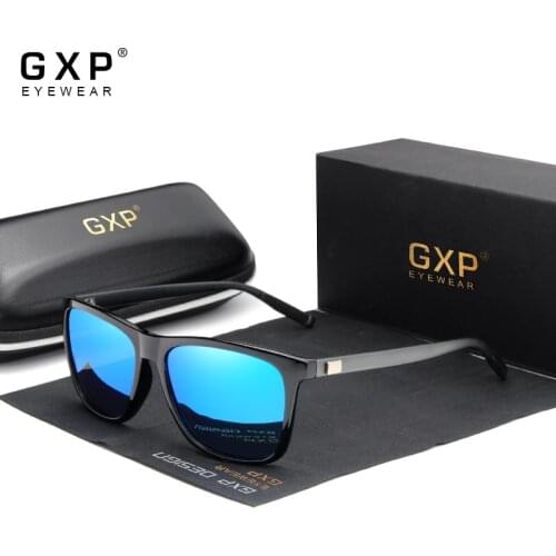 GXP 2020 Polarized Aluminum Frame Sunglasses UV400 Mirror Men/Women Polarized Mirror Sunglasses Accessories