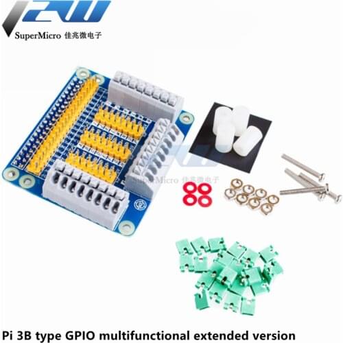 GPIO-Raspberry Pi Shield expansion board, for Raspberry PI 2 3 B + with screws, for Raspberry pi 3 Model B, DIY kit