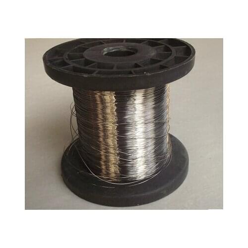 100m per lot Stainless steel 304 wire rope 1*7 0.4 mm diameter(no nylon/pvc coated)