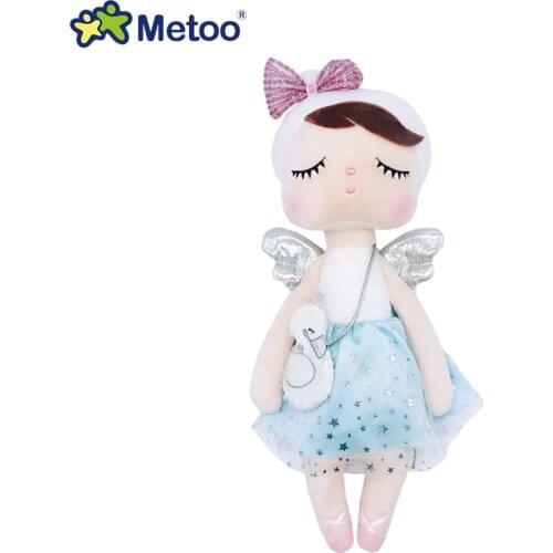 13 Inch Angel Plush Toy Soft Crown Angela Doll HS02 Stuffed Toys for Girls Cute Swan Baby Sleep Companion Metoo Dolls