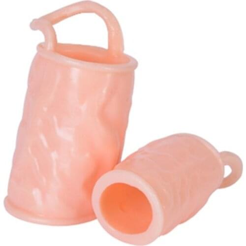 2 PCS Multifunction Foreskin Resistance Complex Penis Ring Prevent Phimosis Correction Sex Toys For Man Penis Sleeve