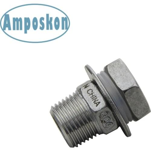 2 PCS New High Quality Stainless Steel Kettle/Keg Weldless Bulkhead 1/2"BSP Homebrew Accessories Bar Accessories Outdoor Parts