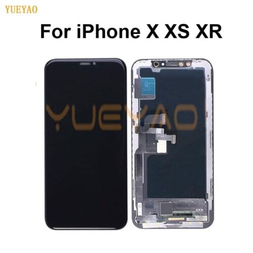 AAAA 100% OLED Lcd For iPhone X XR Display Wholesale Price From Factory Display For iPhone XS Screen 100% Test Good 3D Touch