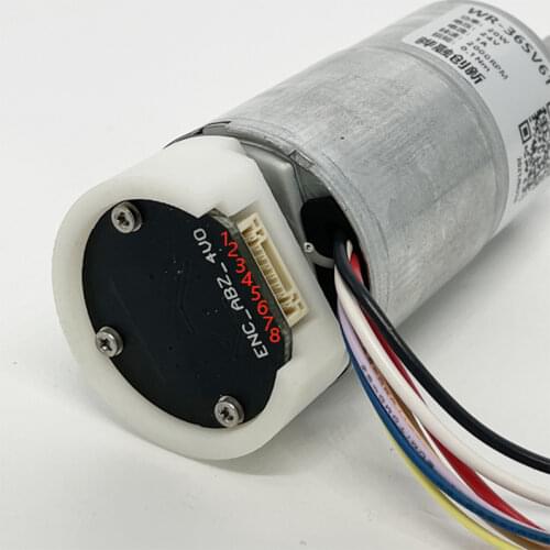 Brushless DC servo motor, DC24V, DC36V, DC48V, three phase, with Hall, with encoder feedback