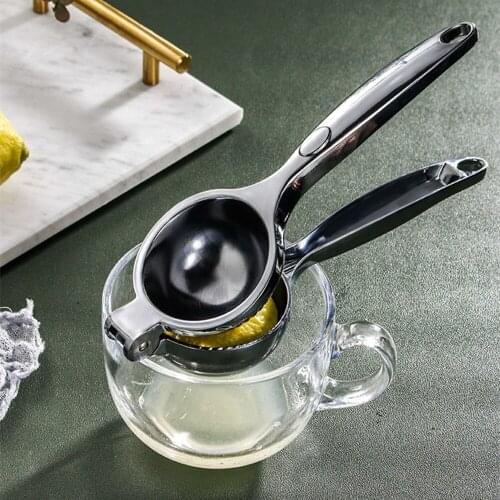 Large Lemon Squeezer Stainless Steel Heavy Duty Lemon Juicer Hand Press Citrus Squeezer Fruit Juicer for Oranges Lemons Limes