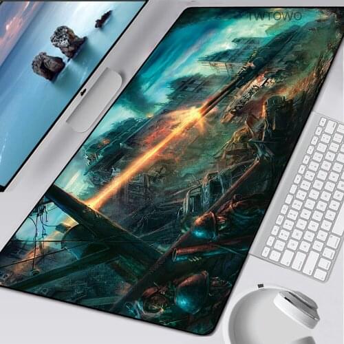 World of Tanks Gaming Large Locking Edge Mousepad XXL Game DIY Mouse Pad Desk Gamer Cheap Carpet for Mouse PC Keyboard Padmouse