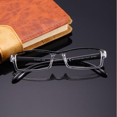 CLARA VIDA 3paires!!! New Ultra-light PC Comfortable Presbyopic Resin Reading Glasses +1.0 +1.5 +2.0 To +4.0