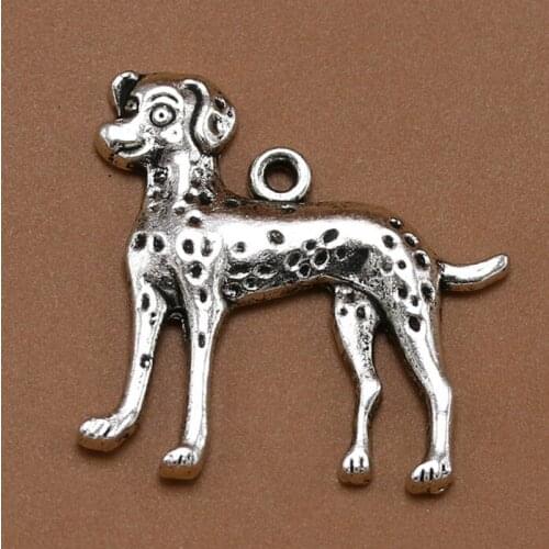 Zodiac Charms 3D Cute Dog Small Pendant Vintage Amulet Handmade DIY Women Jewelry Makeing Antique Aesthetics Accessories