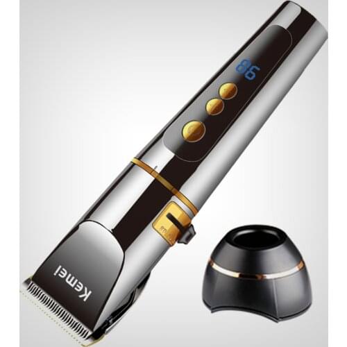 Powerful Professional clipper hair trimmer for men barber electric rechargeable cutter hair cutting machine haircut 100-240v