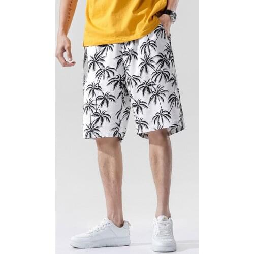 Casual Printed Tie Dye Shorts For Men Summer Elastic Waist Regular Loose Shorts Fashion Male Beach Shorts 2020 Mens Clothing