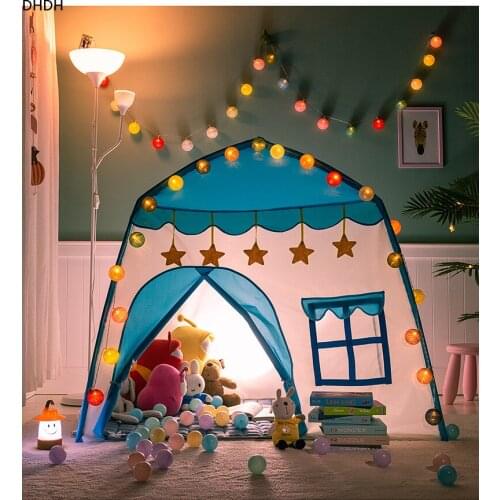 Childrens Tent Princess Castle Folding Cubby Toys Tents Enfant Room House Teepee Playhouse Indoor Outdoor Games Garden Tipi