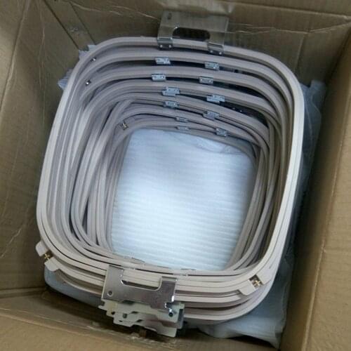 12pcs Wholesale Square shape 30*30cm SWF tubular hoop Total Length 395mm Good Quality Embroidery Hoop