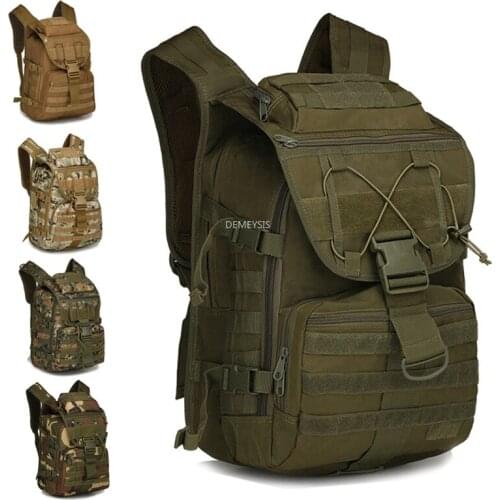 36L Military Tactical Backpack Large Capacity Army Combat Training Shoulder Bags Outdoor Hiking Trekking Backpacks Rucksacks