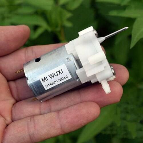 Micro Mini RS-360 DC 6V Gear Pump High Pressure Water Jet Pump Hydraulic Pump For Spray Cleaning Mop