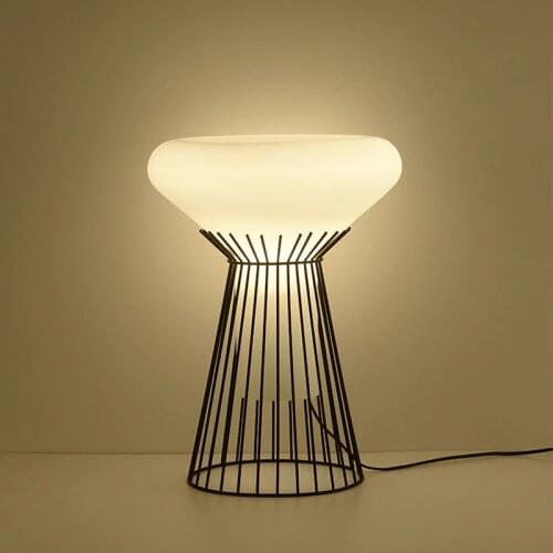 Modern Simple Mushroom Table Lamp For Bedroom Bedside Lamp Study Living Room Decor Lights Nordic Designer Creative Led Desk Lamp