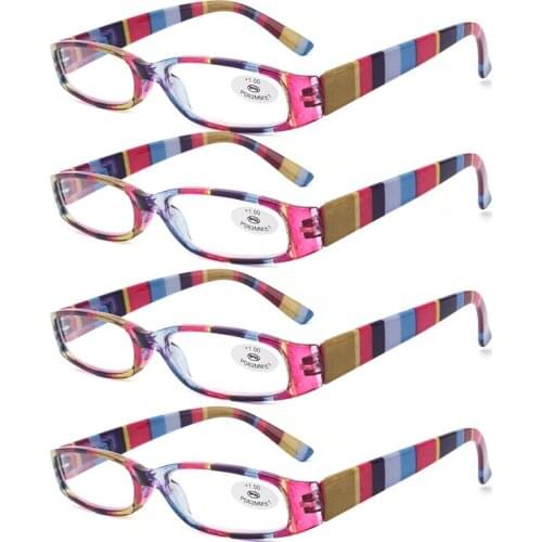 Fashion Womans Designer Reading Glasses in High Quality Oval Ladys Small Readers Eyeglasses frame 1.0 1.5 2.0 2.5 3.0 3.5