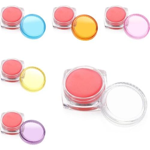 1 Set Diamond Painting Glue Clay Embroidery Cross Stitch Drilling Mud Macaron Storage Box Container Nail Tools