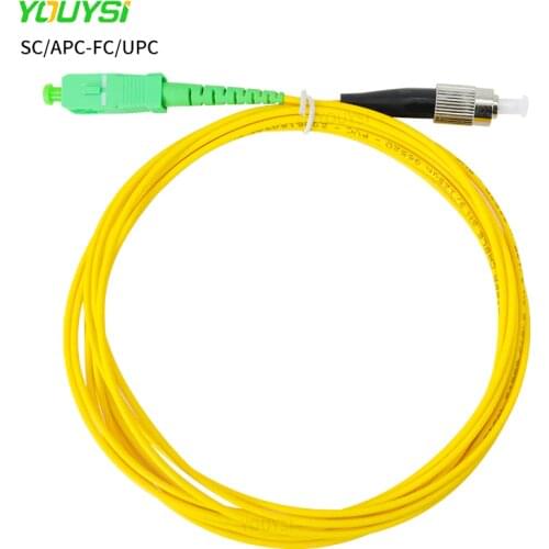 10PCS Simplex SC/APC-FC/UPC fiber optic patch cord Cable 1m/2m/3m/5m/10m fiber optic jumper cable 2.0mm