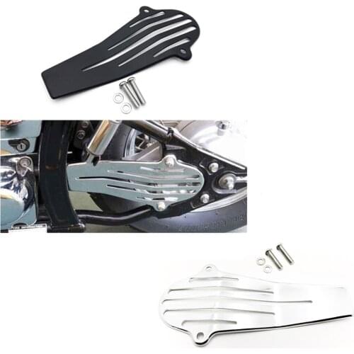 Aftermarket free shipping motorcycle parts Chrome Iron Plate Drive Shaft Cover For Yamaha V-Star 650 1100 Classic Custom 128 MM