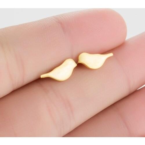 2019 Trendy Earrings Boho Brushed Bird Stud Earrings for Women Classic Animal Bird Women Earrings Jewelry Party Gift
