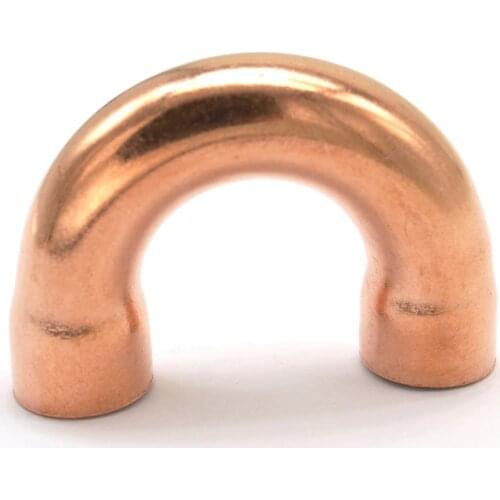 42x1.2x93mm 180 Degree Return Bend Copper End Feed Plumbing Pipe Fitting for gas water oil