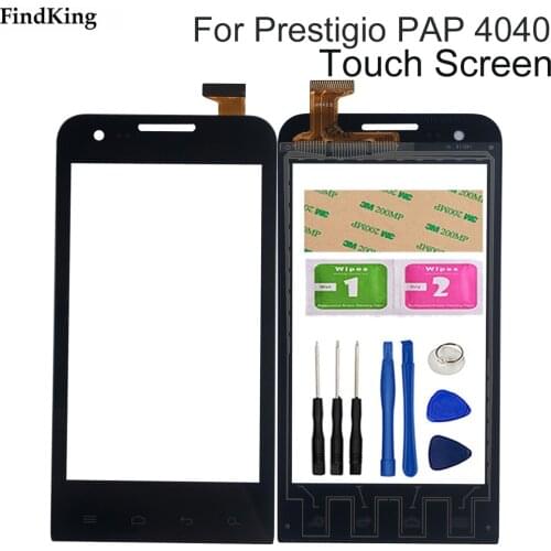5'' Phone Touch Screen Digitizer Panel For Prestigio PAP 4040 Touchscreen Sensor Front Glass Sensor Tools Adhesive