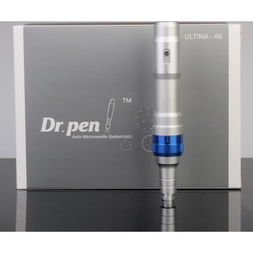 MTS Derma Pen ULTIMA A6 Auto Microneedling System Electric Derma Stamp Digital permanent Make Up Device Anti Wrinkle Microneedle