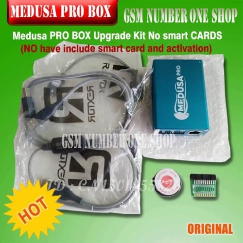 Free Shipping - 100% Orginal Medusa PRO BOX Upgrade Kit No smart CARDS( NO have include smart card and activation)