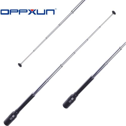 Black Durable Na-773 SMA- Female High Gain VHF/UHF Dual Band Rod Antenna For Baofeng UV5R UVB5/82 BF-888s Ham Radio Transceiver