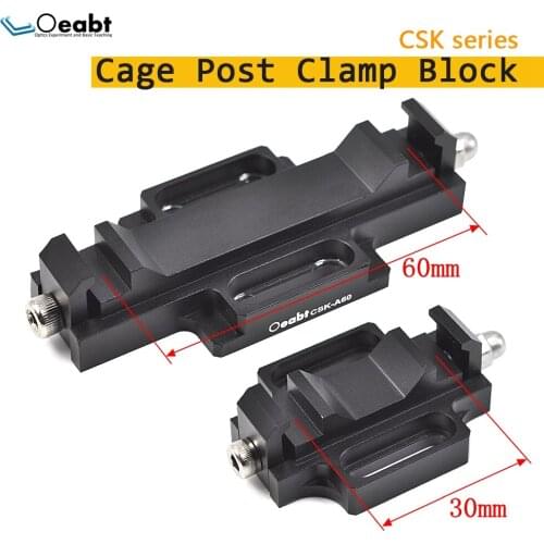 CSK-A30 Cage System Clamping Mounting Support Frame Stainless Steel Post Rod Rod Cage Clamp For Optical Experiment Research