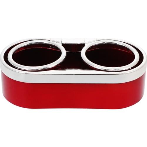 1Pc Double-Cup Holder For Car Automobile Water Drink Rack Drink Water Cup Bottle Can Holder Plastic Drink Holder Cup