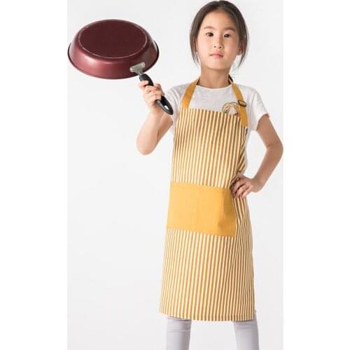 Childrens apron kids baby drawing clothes kindergarten calligraphy painting art studio handmade pottery antifouling apron logo
