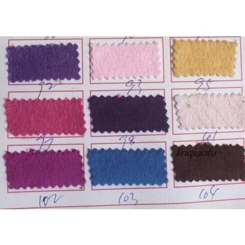 Toy doll human figure doll DIY handmade fabric Super soft short wool stretch velvet fabric 150cmx100cm